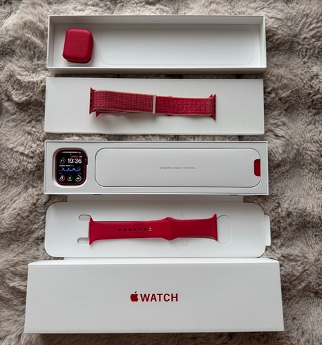 Apple watch red - watch, 8