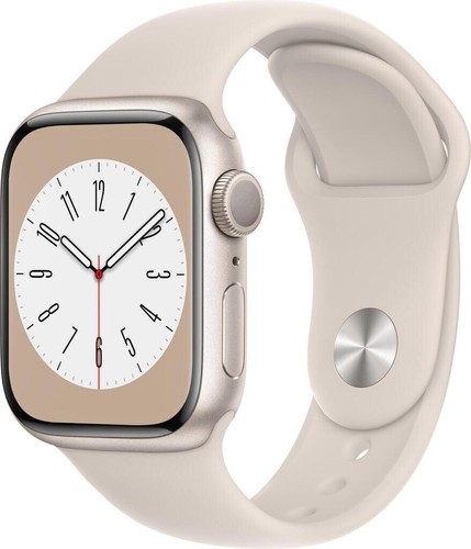 Apple watch starlight alu - apple,