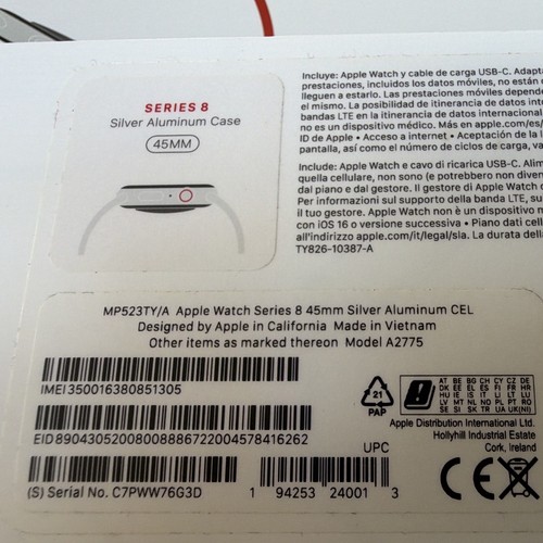 Apple watch series 45mm - 8,